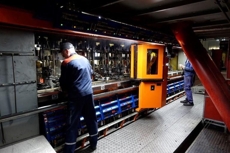 BlankRobot in operation