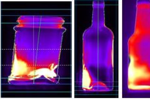Figure 3: Critical defects are visualised by means of thermal images