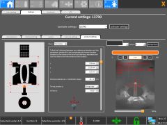 Figure 3: Definition of the blank mould dimensions.