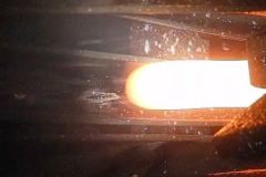 Figure 2: Poor alignment scoop to trough