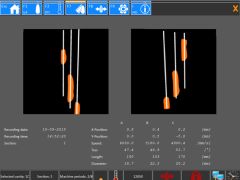 Figure 5a: Section 1: Back gobs arrive late