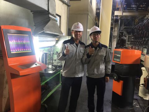 XPAR IR-D at Kumbi Onyang: Mr. Han-Ic Choi & Mr. Won-Sok Jeong showing their satisfaction